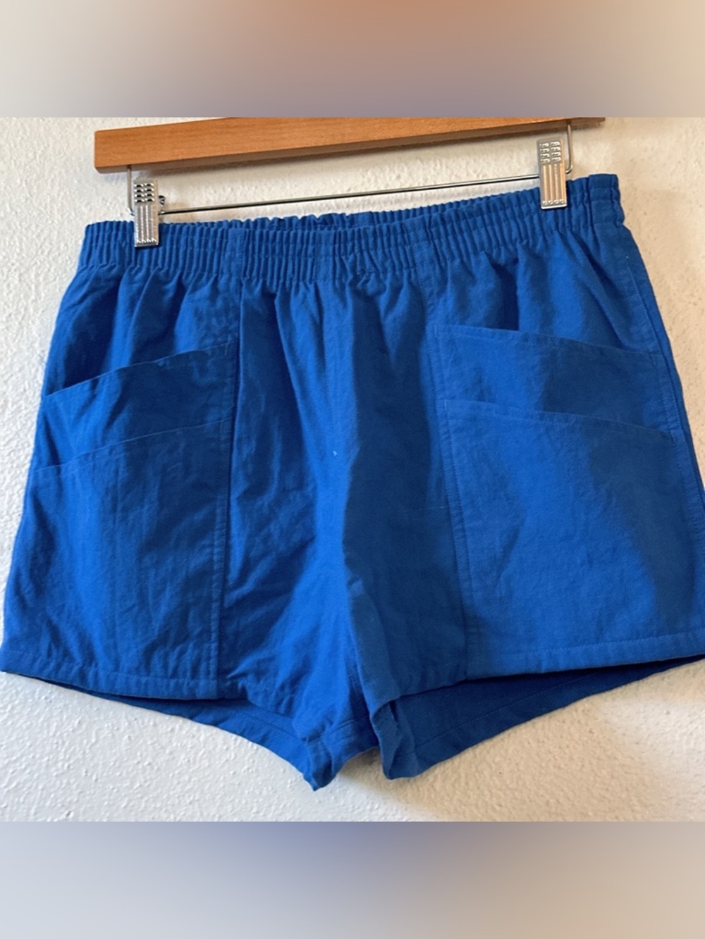 VTG 70's Gym Short Shorts with Pockets + Elastic Waist M C;est Joli by Laura